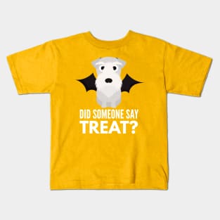 Sealyham Terrier Halloween Trick or Treat Kids T-Shirt